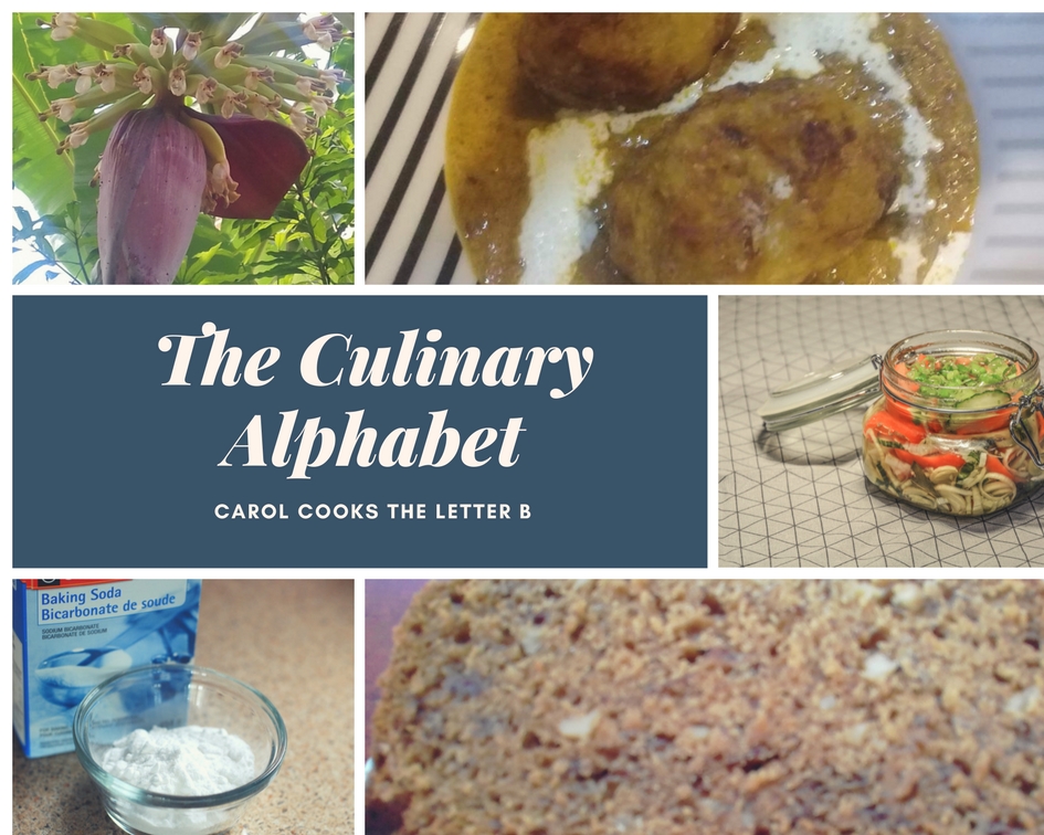 THE Culinary Alphabet collage letter B